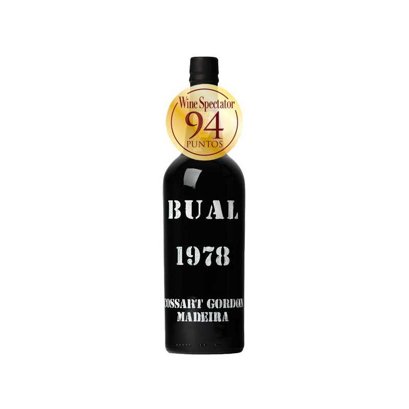 Bouteille de Cossart Gordon Bual Vintage 1978