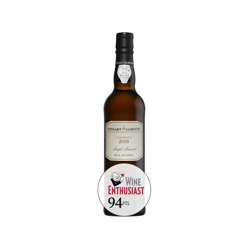 Cossart Gordon Bual Colheita 2008 Vin de Madère