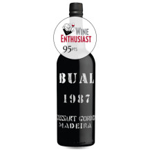 Bouteille Cossart Gordon Bual Millésime 1987