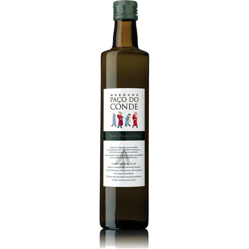 Herdade Paço do Conde Extra Panenský Olivový Olej 500ml Herdade Paço do Conde Extra Panenský Olivový Olej 500ml