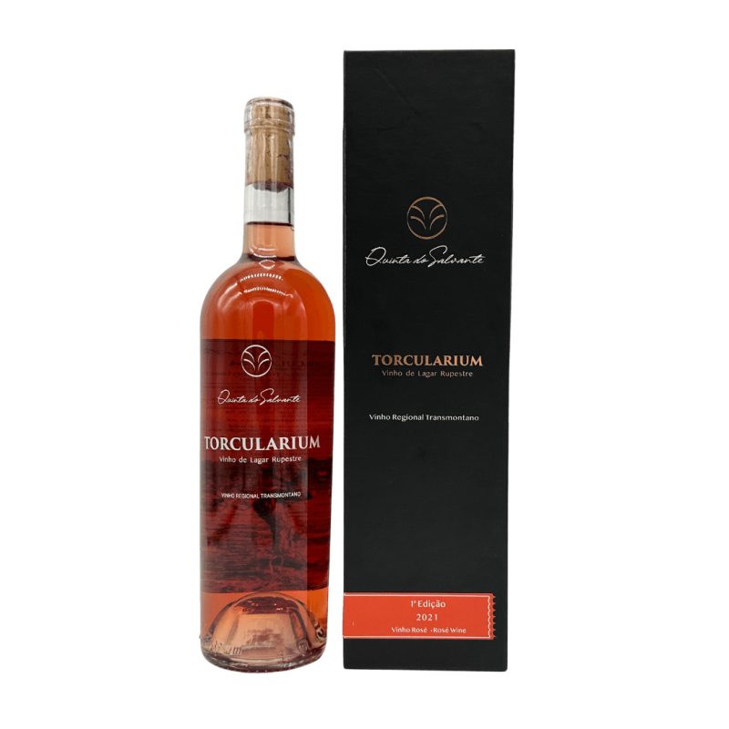 Bouteille de vin rosé Torcularium 2021