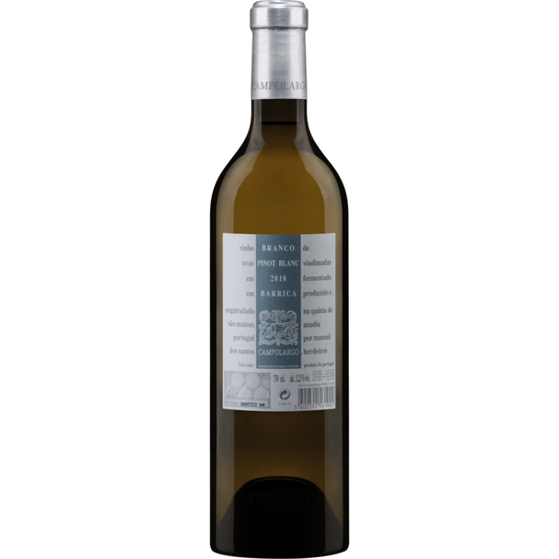 Vinho Branco Campolargo Pinot Blanc 2022 Elegante