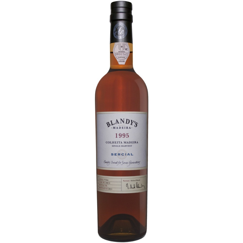 Blandy's Sercial Colheita 1995 Madeirawein (500 ml) Blandy's Sercial Colheita 1995 Madeirawein (500 ml)