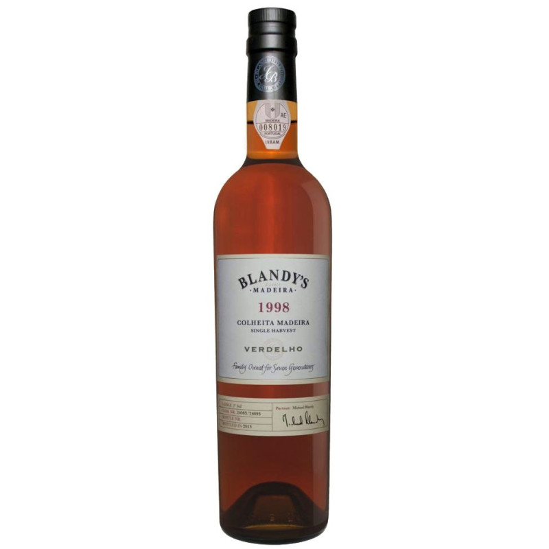 Blandy's Verdelho Colheita 1998 Vino Madera (500 ml) Blandy's Verdelho Colheita 1998 Vino Madera (500 ml)