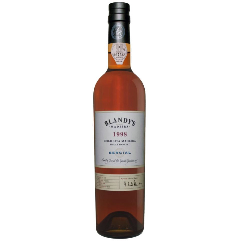 Blandy's Sercial Colheita 1998 Madeira Wine (500 ml) Blandy's Sercial Colheita 1998 Madeira Wine (500 ml)