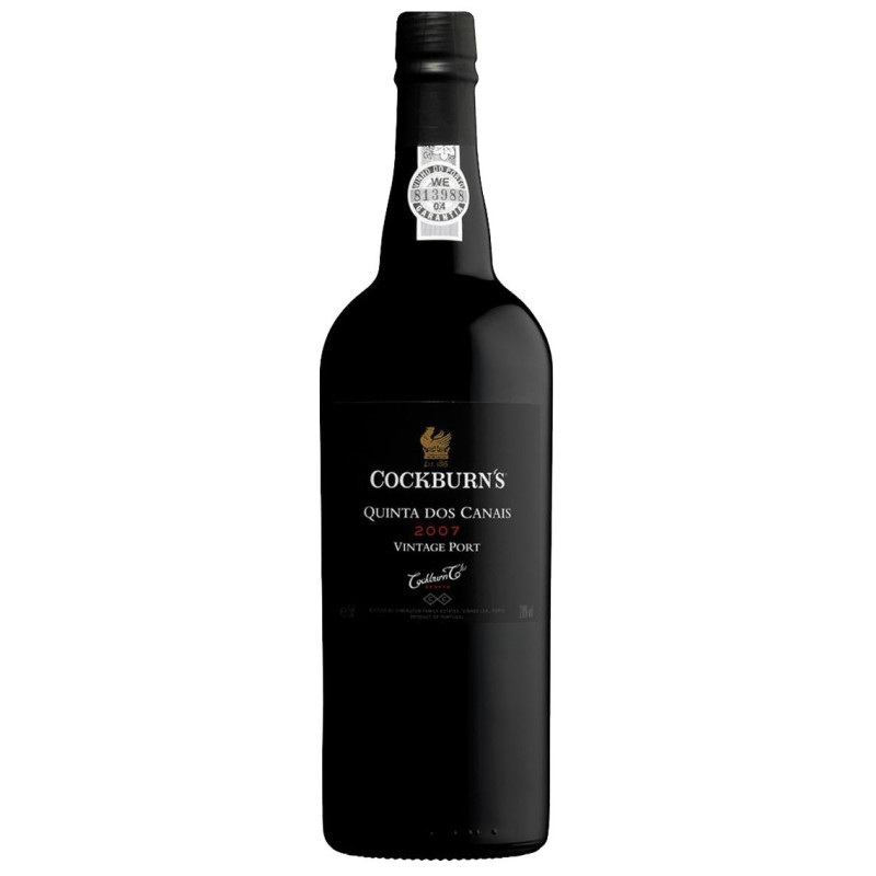 Vin de Porto Quinta dos Canais Vintage 2007 de Cockburn Vin de Porto Quinta dos Canais Vintage 2007 de Cockburn