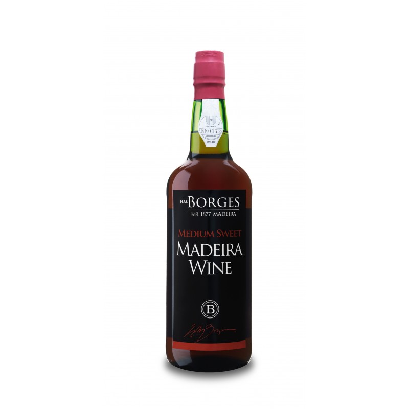 HM Borges 3 Years Medium Sweet Madeira Wine