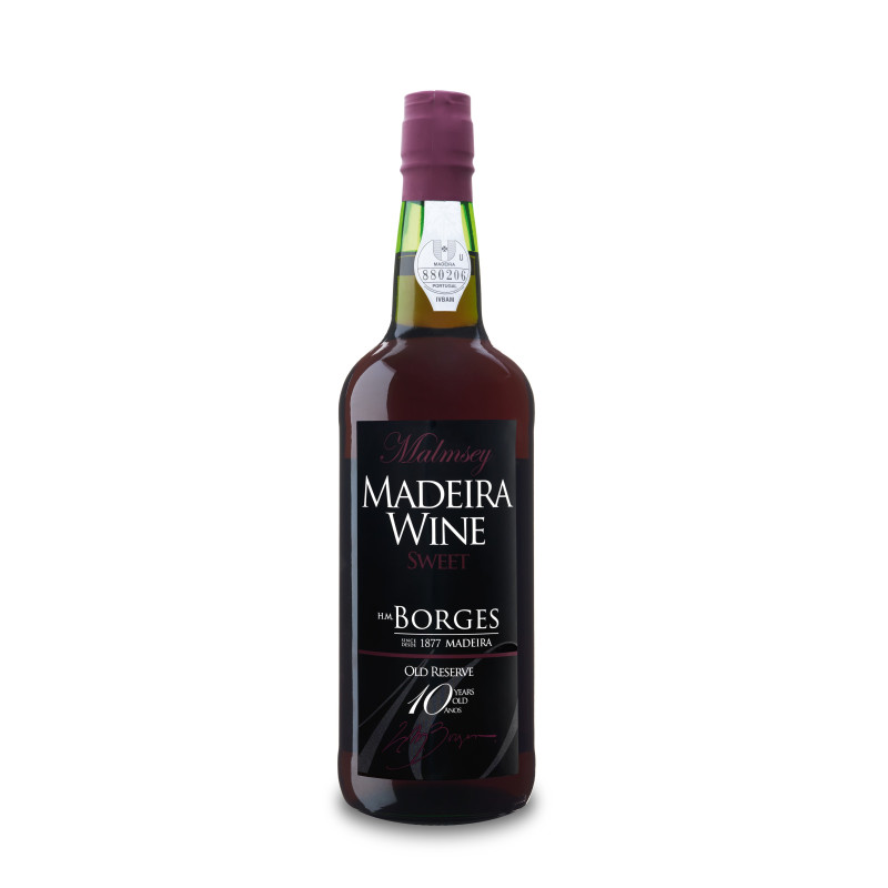 HM Borges Malmsey 10 Years Old Madeira Wine HM Borges Malmsey 10 Years Old Madeira Wine