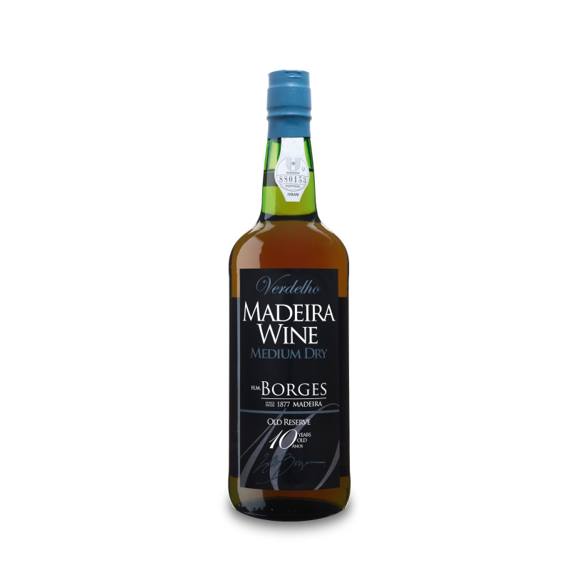 HM Borges Verdelho 10 år gammel Madeira vin HM Borges Verdelho 10 år gammel Madeira vin