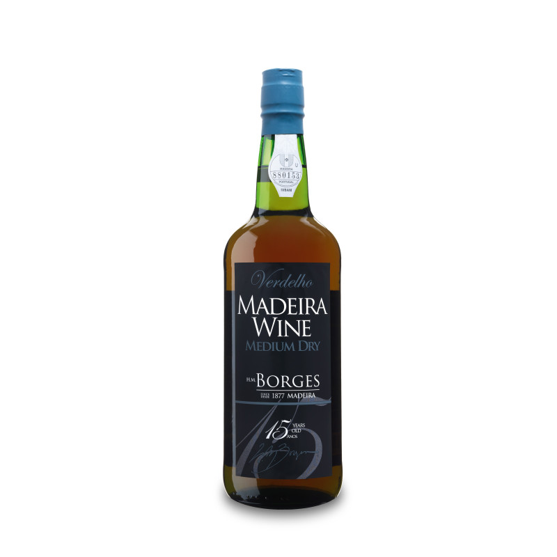 HM Borges Verdelho 15 Years Old Madeira Wine HM Borges Verdelho 15 Years Old Madeira Wine