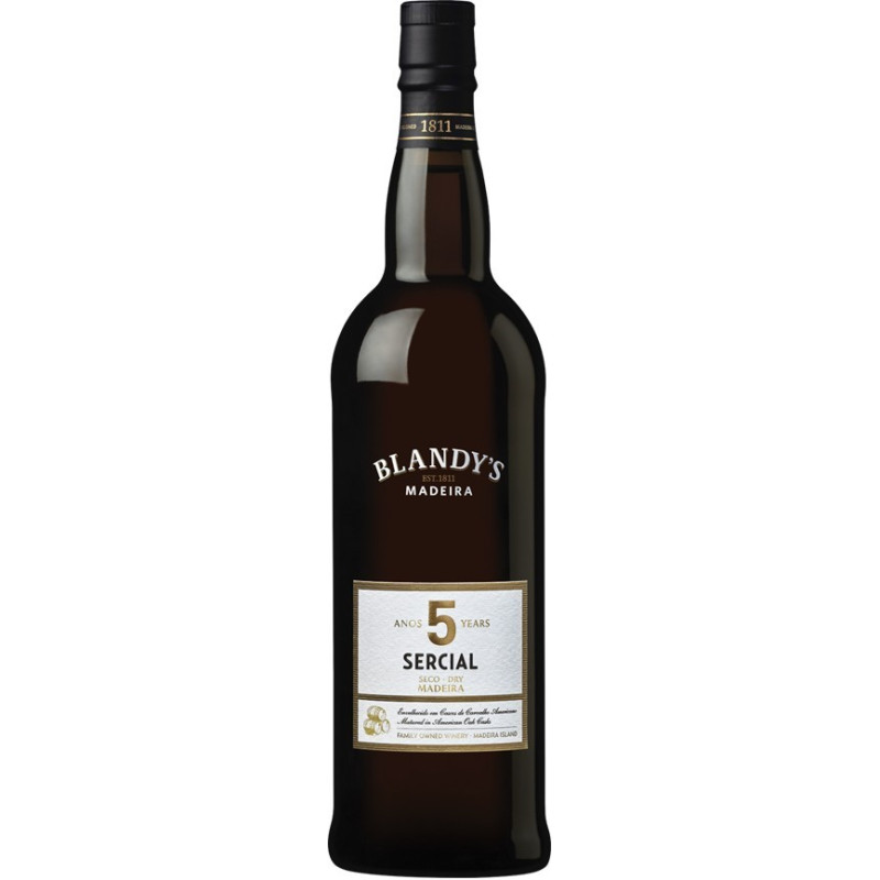 Blandy's 5 Years Sercial Suché víno Madeira Blandy's 5 Years Sercial Suché víno Madeira