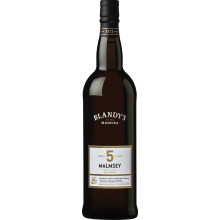 Blandy's 5 años Malmsey Rich Madeira Wine