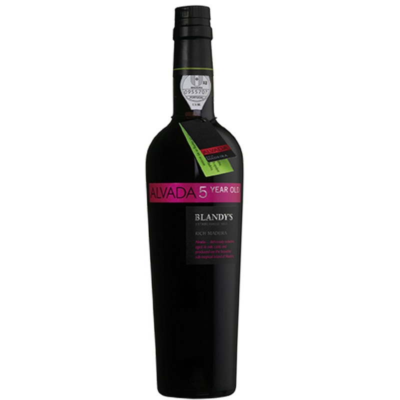 Blandy's 5 Jaar Alvada Madeira Wijn (500 ml) Blandy's 5 Jaar Alvada Madeira Wijn (500 ml)