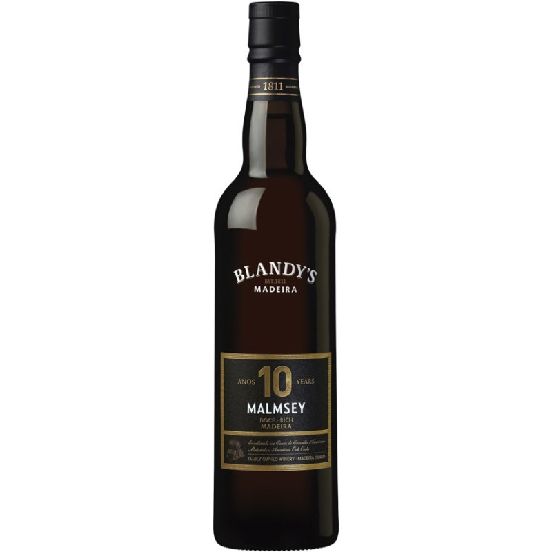 Blandy's 10 Years Rich Malmsey Madeira-vin (500 ml) Blandy's 10 Years Rich Malmsey Madeira-vin (500 ml)