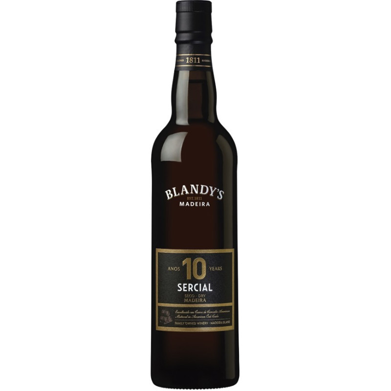 Vino Blandy's 10 Años Sercial Madeira (500 ml) Vino Blandy's 10 Años Sercial Madeira (500 ml)
