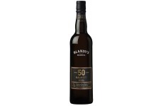Blandy's 50 Years Malmsey Madeira Wine (500 ml)