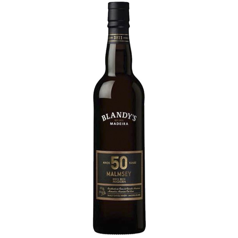 Víno Blandy's 50 Years Malmsey Madeira (500 ml) Víno Blandy's 50 Years Malmsey Madeira (500 ml)