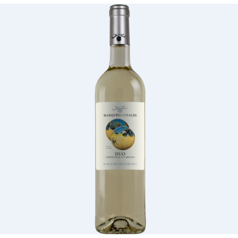 Marquês dos Vales Duo Alvarinho og Verdelho 2014 hvidvin Marquês dos Vales Duo Alvarinho og Verdelho 2014 hvidvin