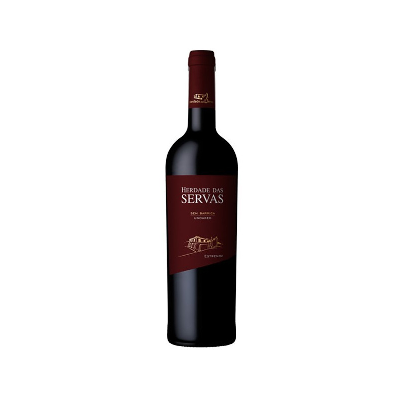 Herdade das Servas Sem Barrica 2015 červené víno Herdade das Servas Sem Barrica 2015 červené víno